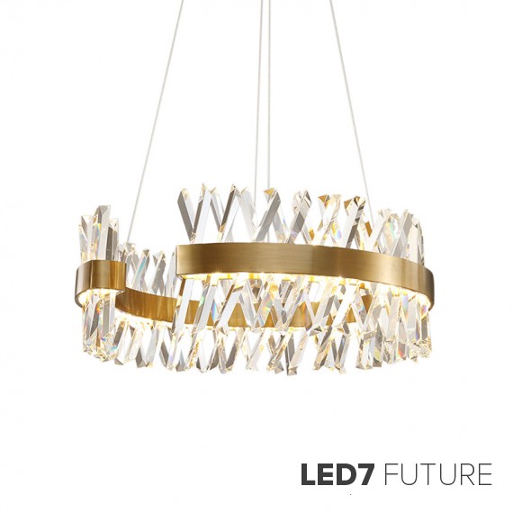 Loft Industry Modern - Razor Circle Chandelier